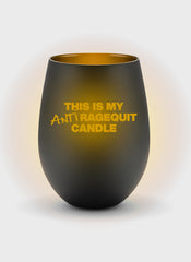 ANTI RAGEQUIT CANDLE | Elegantes Windlicht