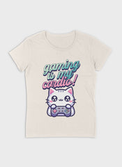 GAMING CARDIO - Cat | Premium Damen Shirt