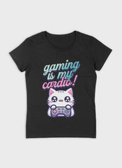 GAMING CARDIO - Cat | Premium Damen Shirt
