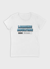 LOADING ADULTING | Premium Damen Shirt