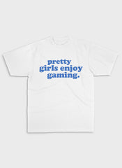 PRETTY GIRLS ENJOY GAMING - Blue | Heavy Premium Shirt
