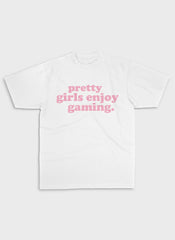 PRETTY GIRLS ENJOY GAMING - Pink | Heavy Premium Shirt