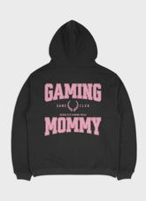 GAMING MOMMY - Pink - Backprint | Heavy Premium Hoodie