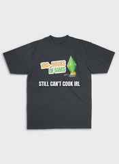 CAN'T COOK - The Sims | Heavy Premium Shirt