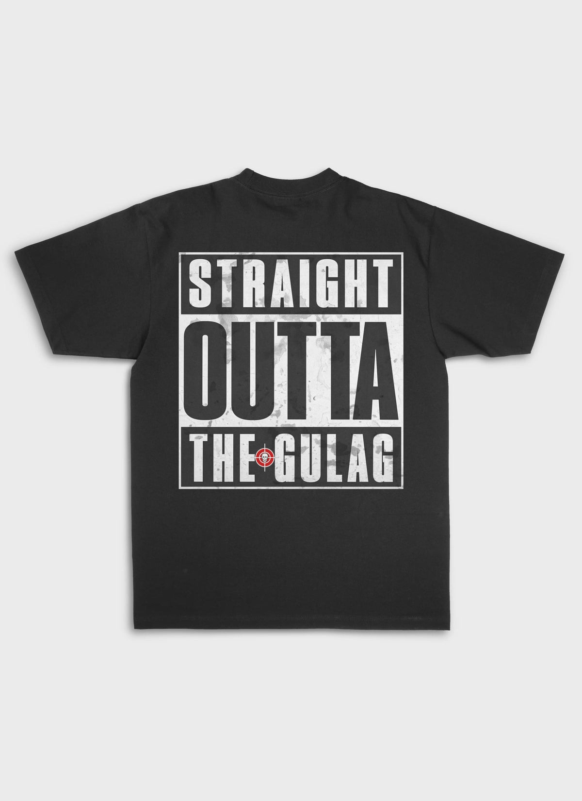 Straight Outta Gulag - Backprint | Heavy Premium Shirt