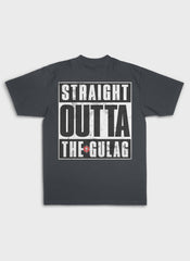 Straight Outta Gulag - Backprint | Heavy Premium Shirt