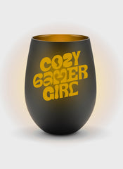 COZY GAMER GIRL | Elegantes Windlicht