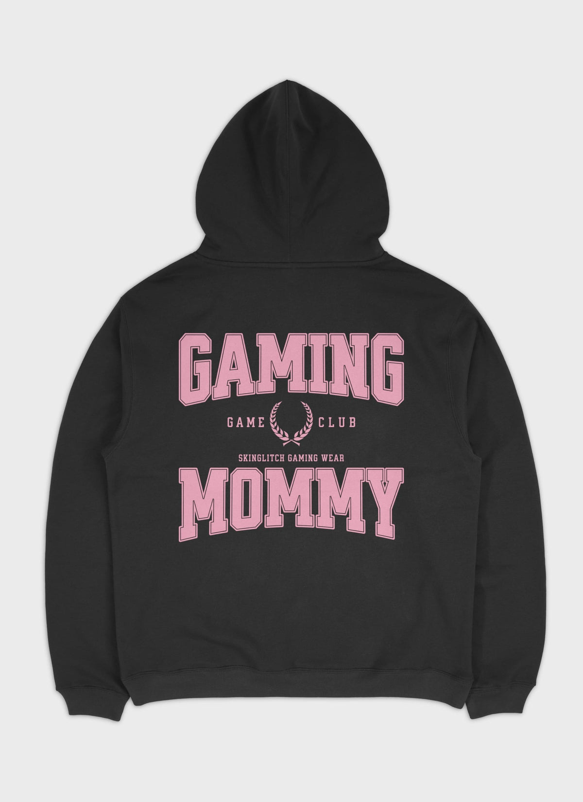GAMING MOMMY - Pink - Backprint | Heavy Premium Hoodie