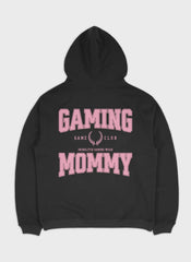 GAMING MOMMY - Pink - Backprint | Heavy Premium Hoodie